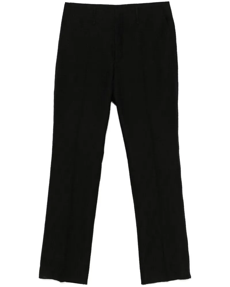 Fendi Hose mit FF-Muster - Schwarz Schwarz