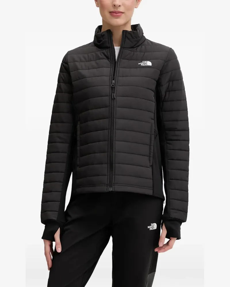 The North Face Gesteppte Canyonlands Jacke mit Reißverschluss - Schwarz Schwarz