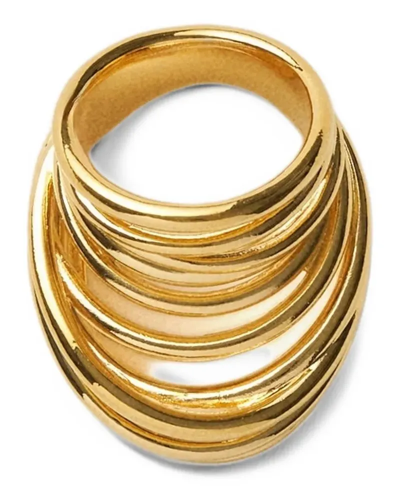 PANCONESI Orbit Ring - Gold Gold