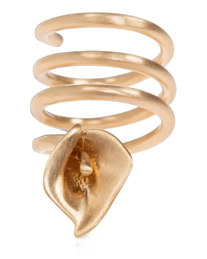 Cult Gaia Calla wavy ring - Gold Gold