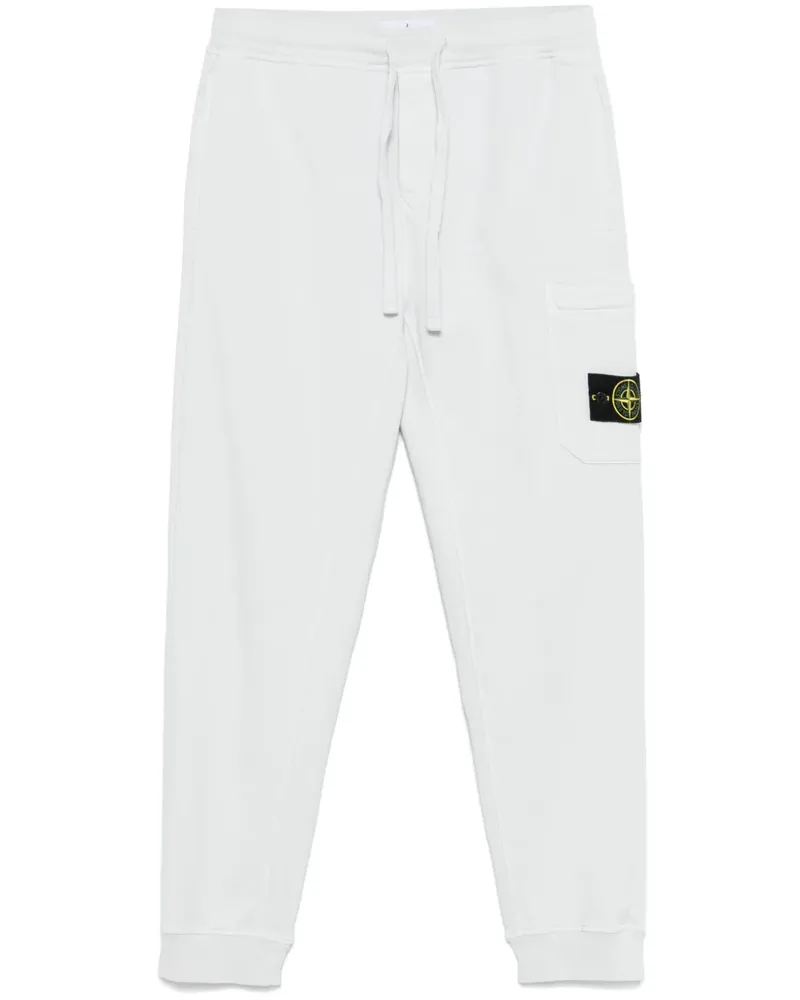 Stone Island Jogginghose mit Kompass-Patch - Blau Blau