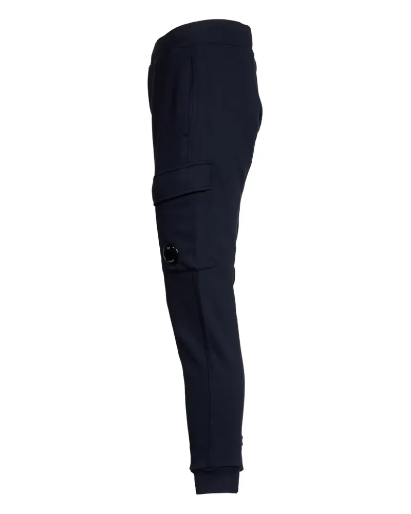 C.P. Company Diagonal Raised Fleece-Jogginghose - Blau Blau