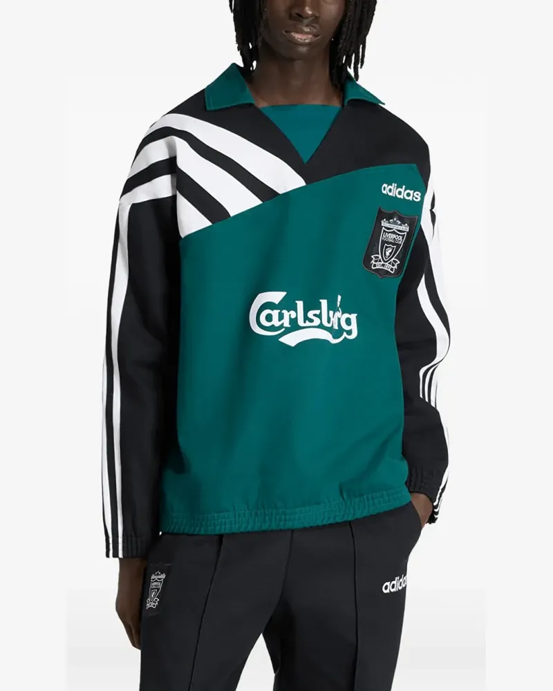adidas Liverpool FC Drill Sweatshirt - Grün Grün