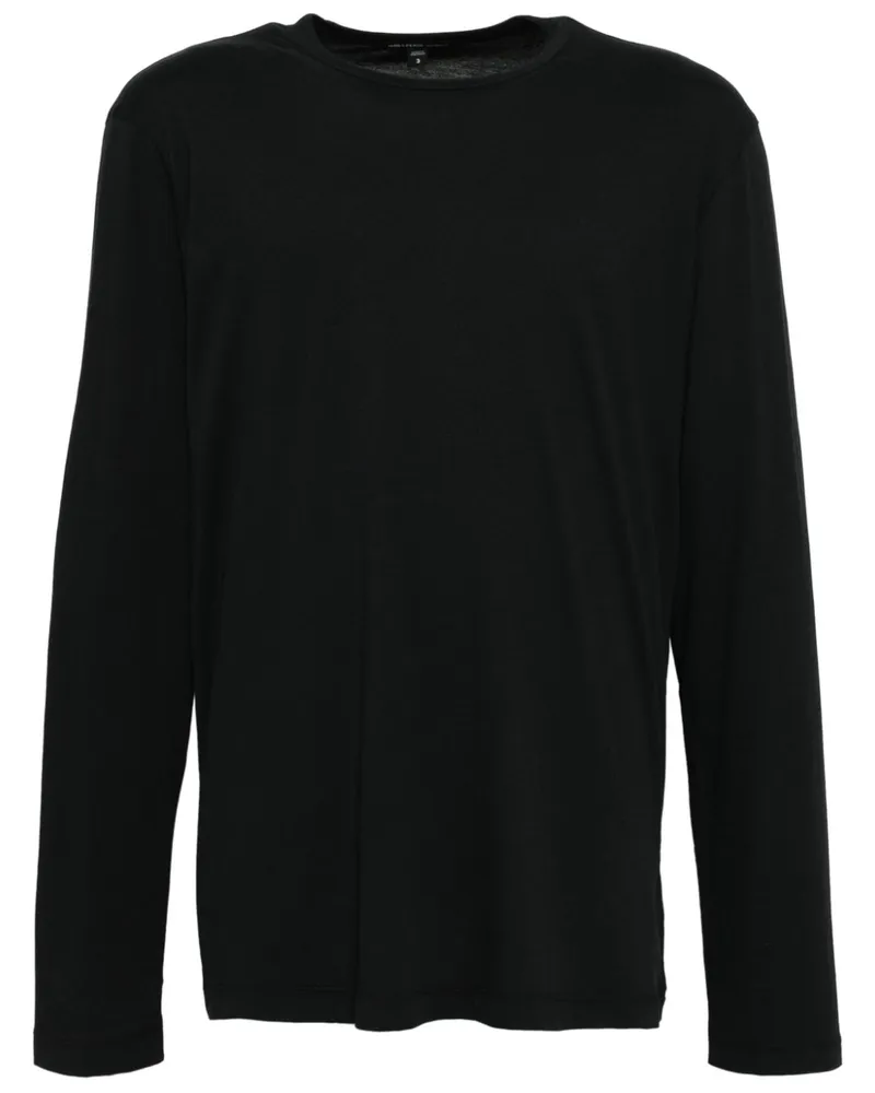 James Perse Lotus T-Shirt - Schwarz Schwarz