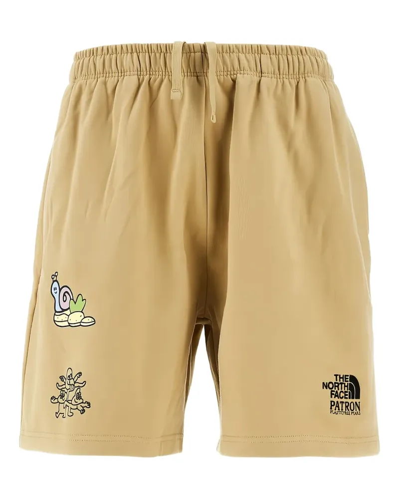 The North Face x Patron Shorts mit Logo-Stickerei - Gelb Gelb