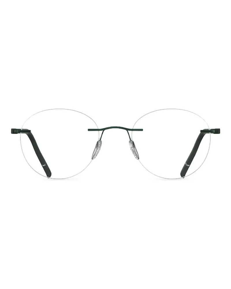 Silhouette round-frame glasses - Grün Grün