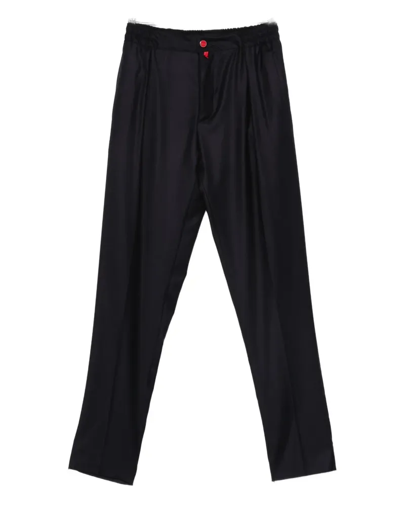 Kiton wool trousers - Blau Blau