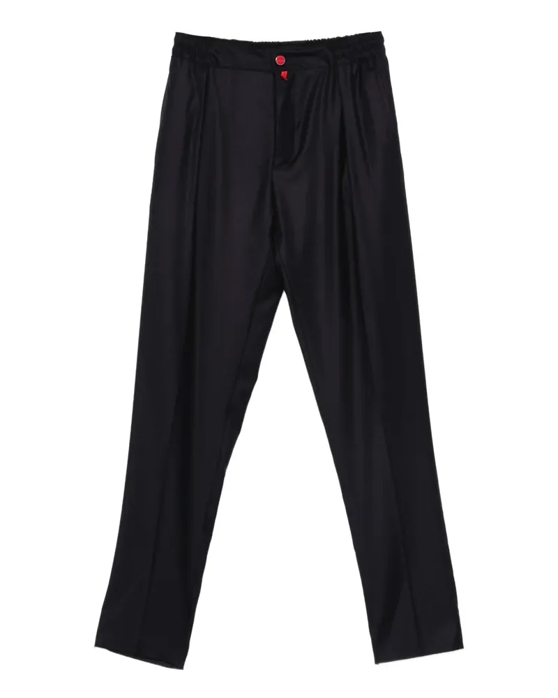 Kiton Klassische Hose - Blau Blau
