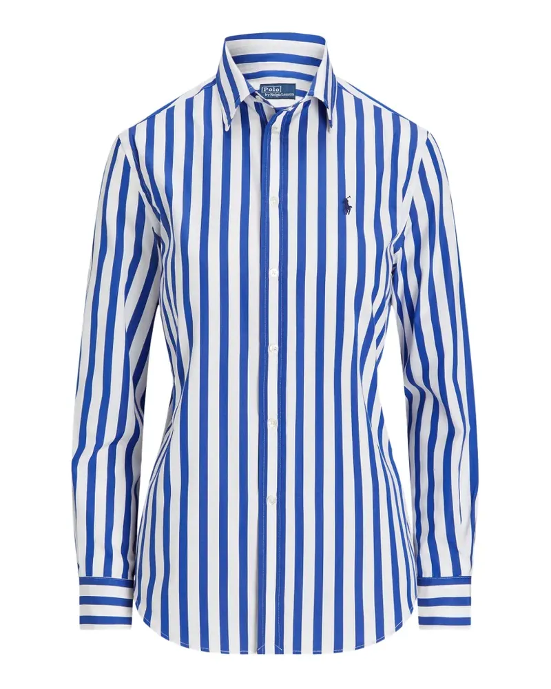 Ralph Lauren Gestreiftes Hemd - Blau Blau