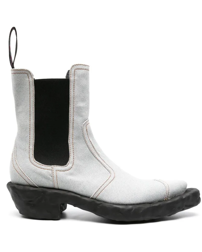 Camper Venga Stiefeletten im Jeans-Look - Schwarz Schwarz