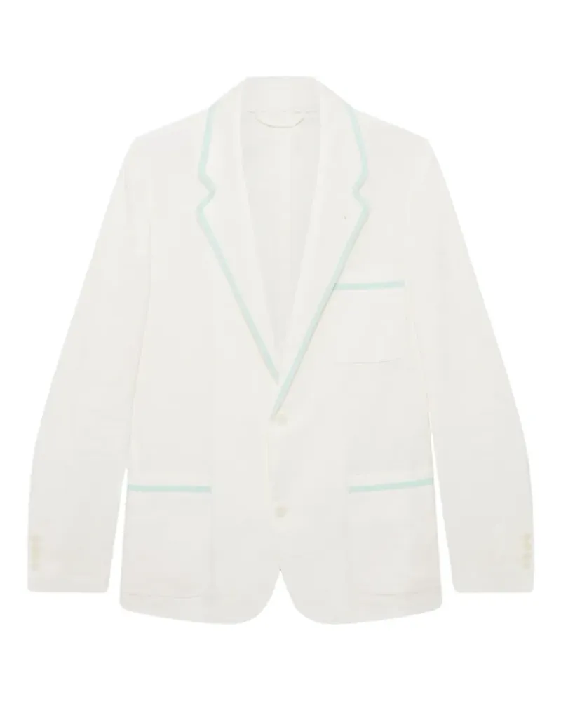 Casablanca Paris Jacke mit Kontrastdetails - Weiß Weiß