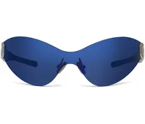 x Gentle Monster Sonnenbrille mit ovalem Gestell - Blau