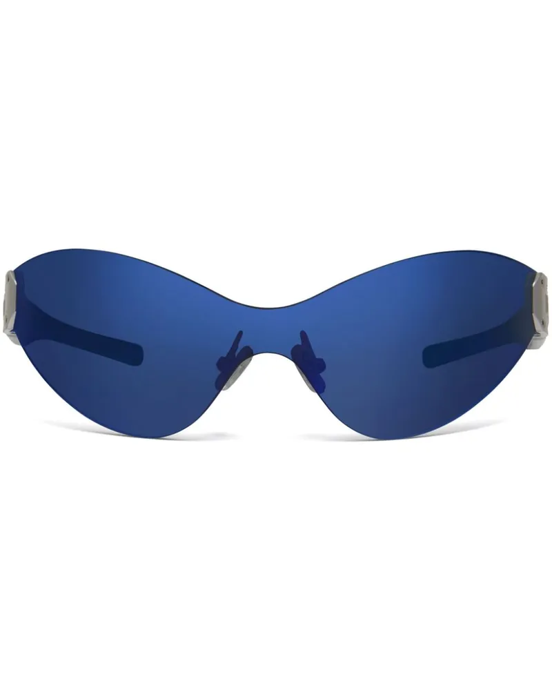 Maison Margiela x Gentle Monster Sonnenbrille mit ovalem Gestell - Blau Blau