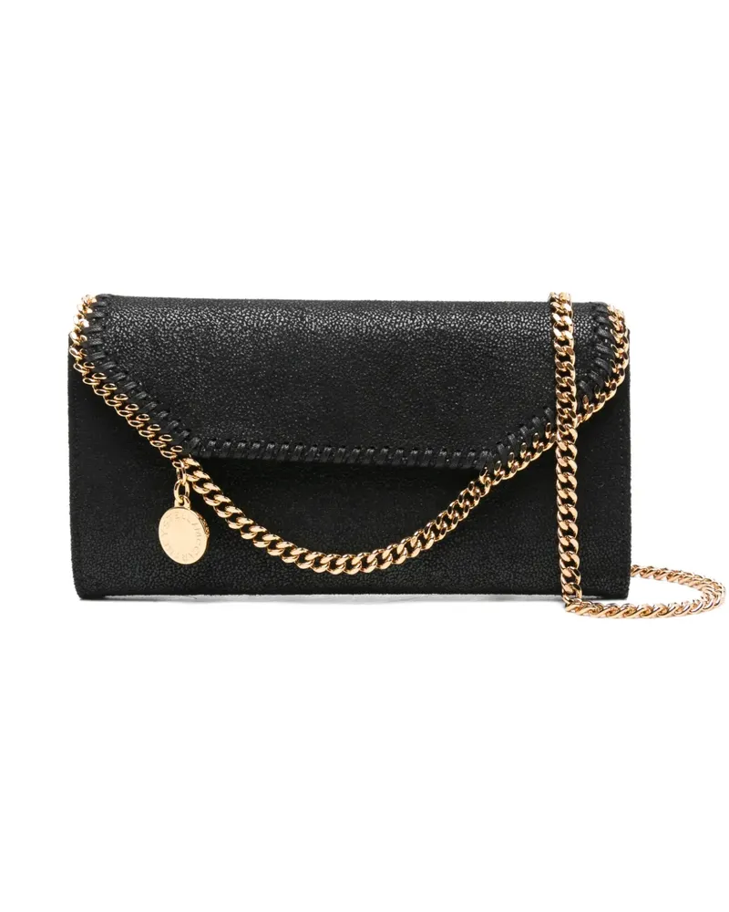 Stella McCartney Falabella chain-strap wallet - Schwarz Schwarz
