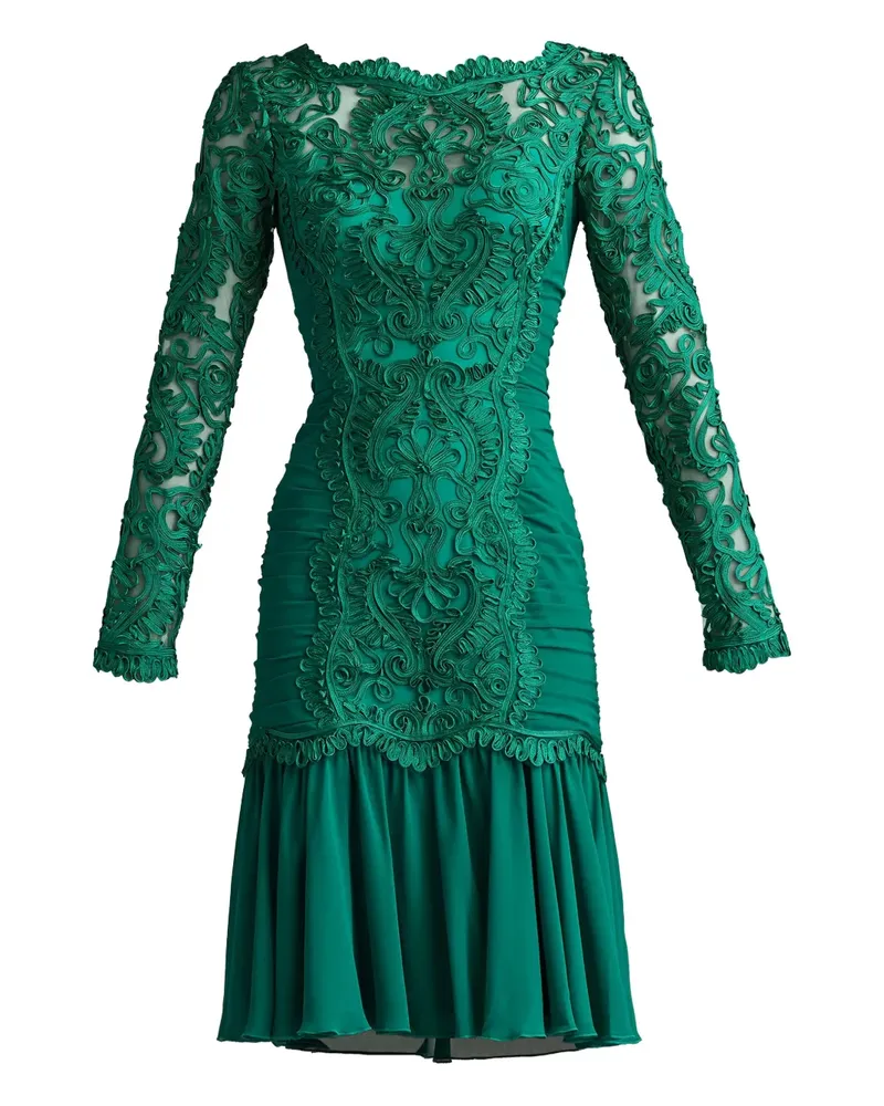 Tadashi Shoji Novara long-sleeve dress - Grün Grün