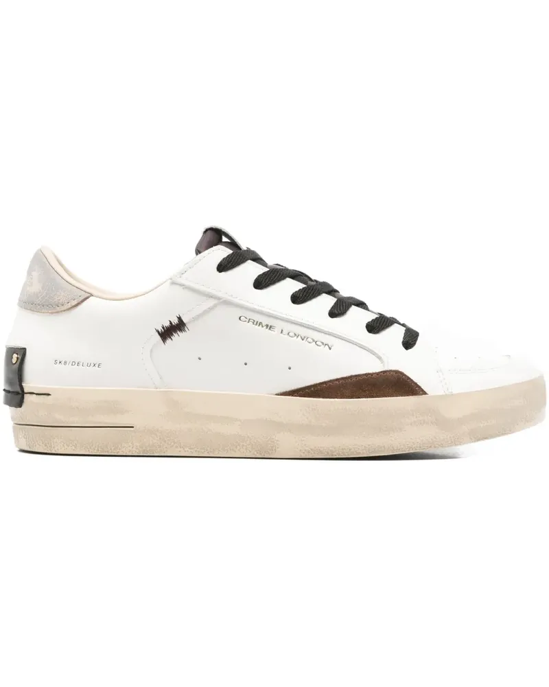 Crime Sk8 Deluxe Sneakers - Weiß Weiß