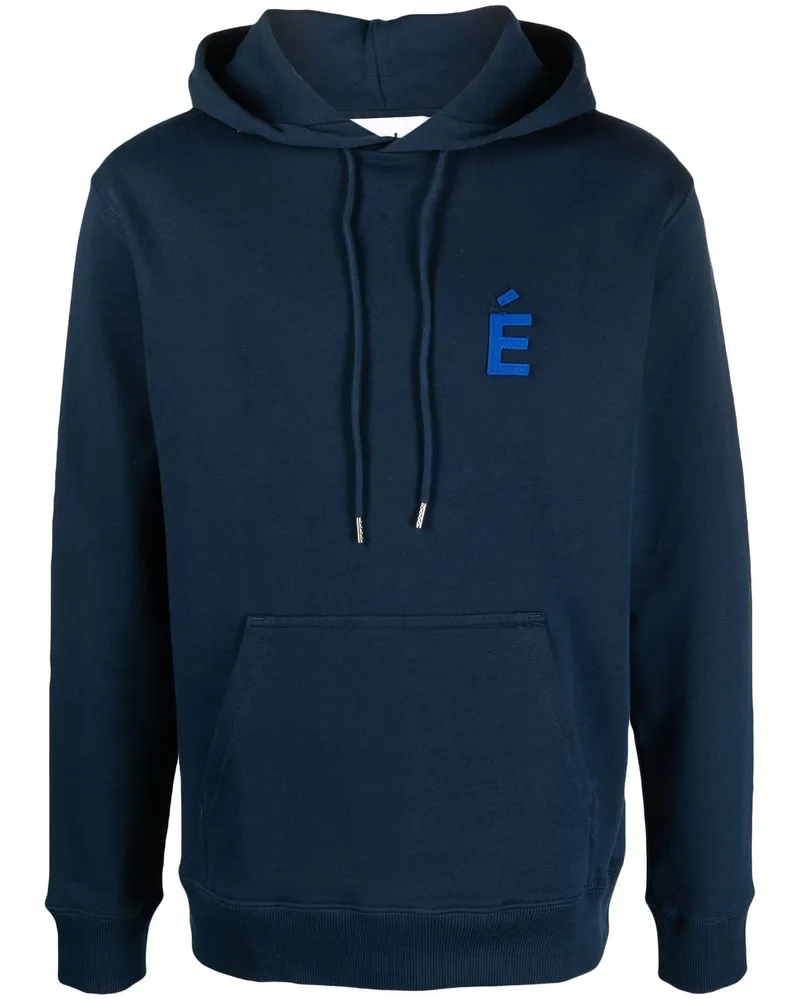 Études Studio Hoodie aus Bio-Baumwolle Blau