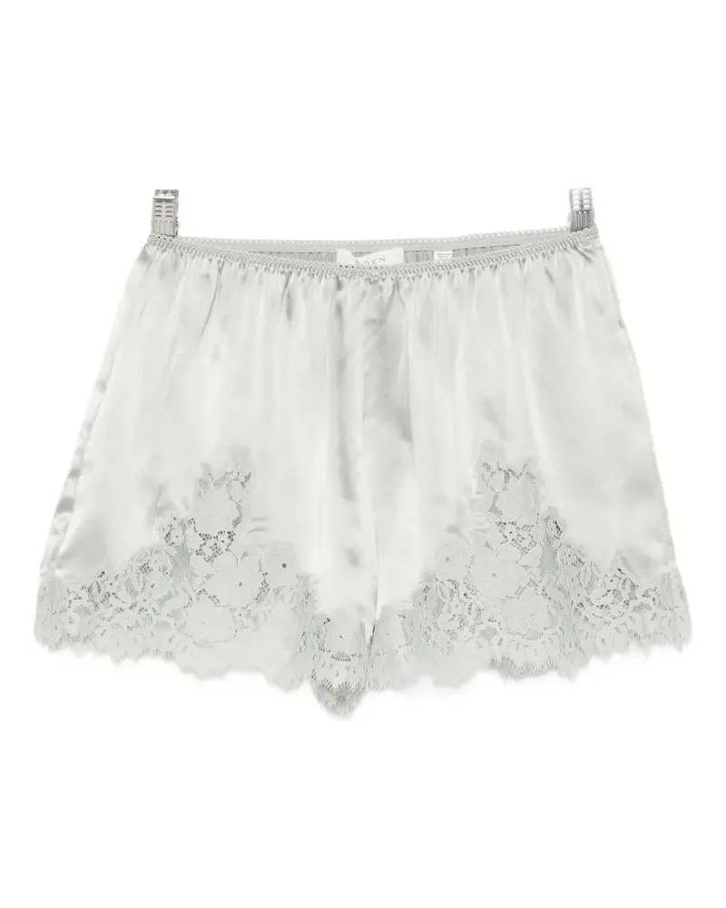 DÔEN Iona lace-trim shorts - Grün Grün