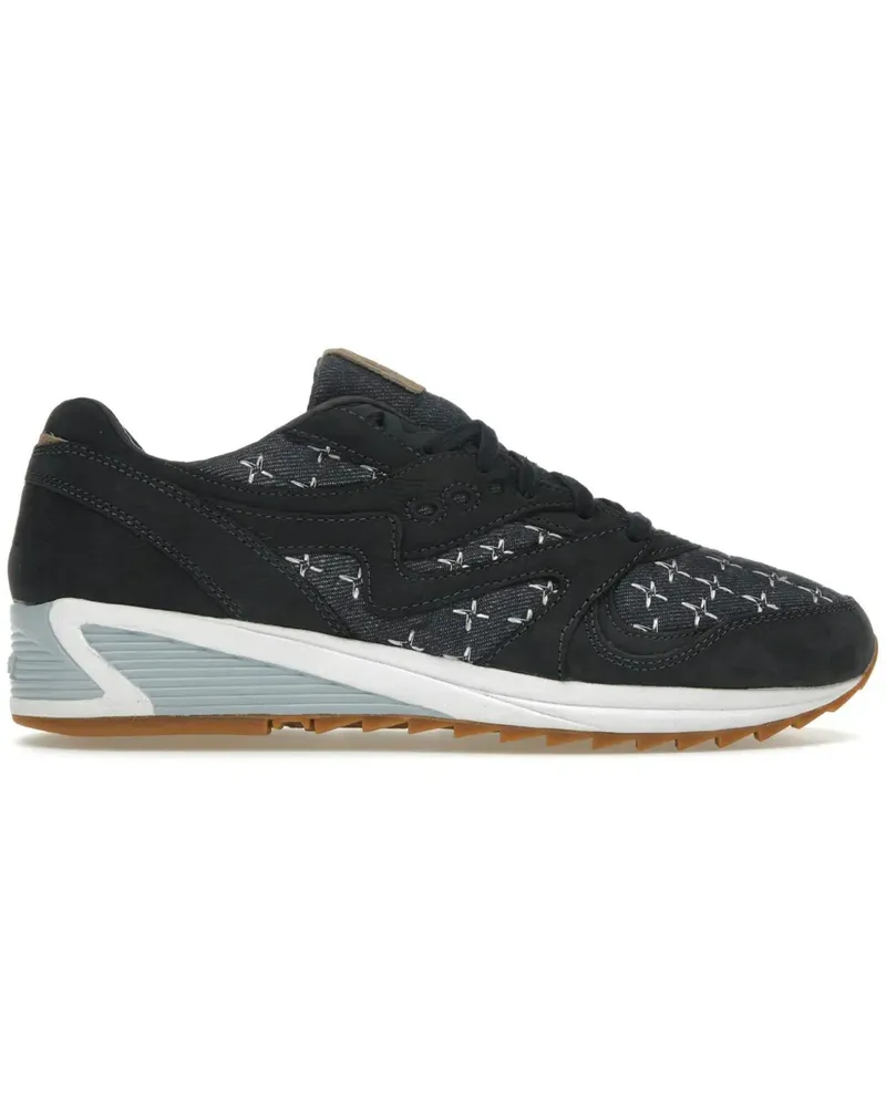 Saucony x Up There Grid 8000 Sashiko Sneakers - Blau Blau