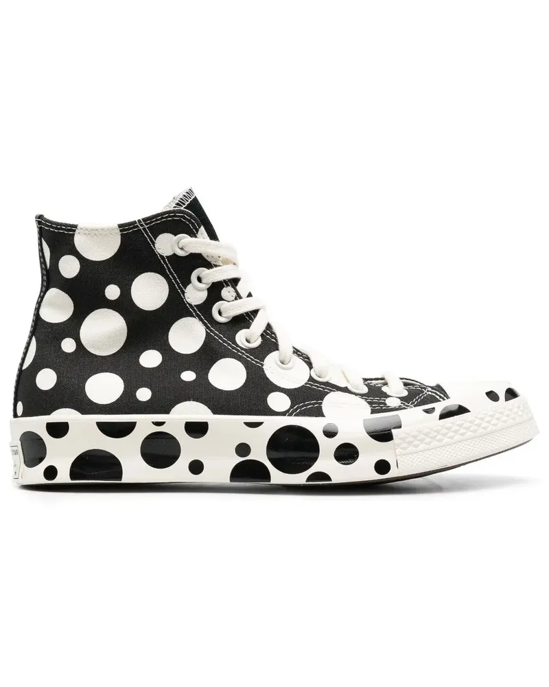 Converse Gepunktete Chuck Taylor Sneakers - Schwarz Schwarz