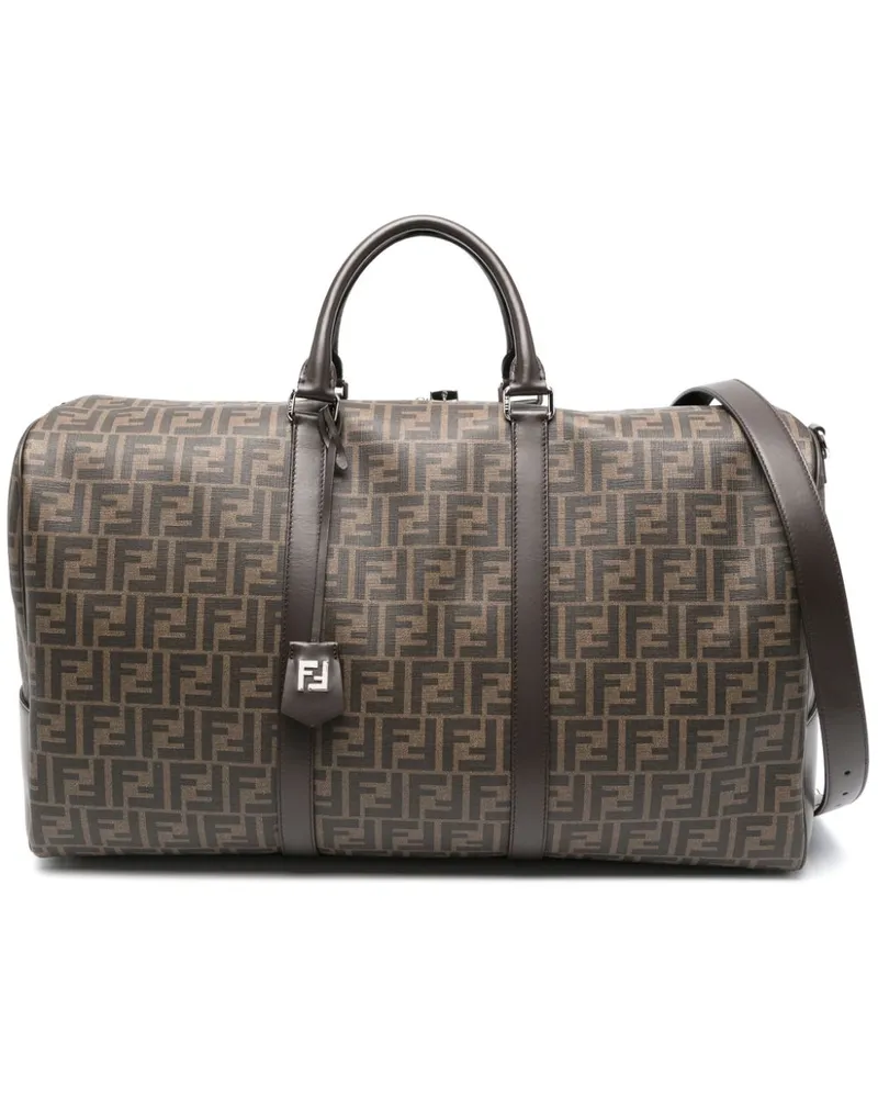 Fendi Große Reisetasche mit FF - Braun Braun
