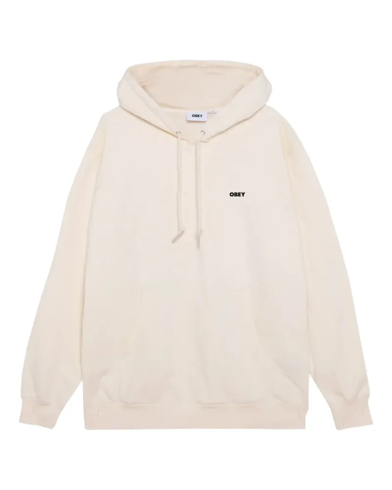 Obey Lisbon Icon Hoodie - Nude Nude