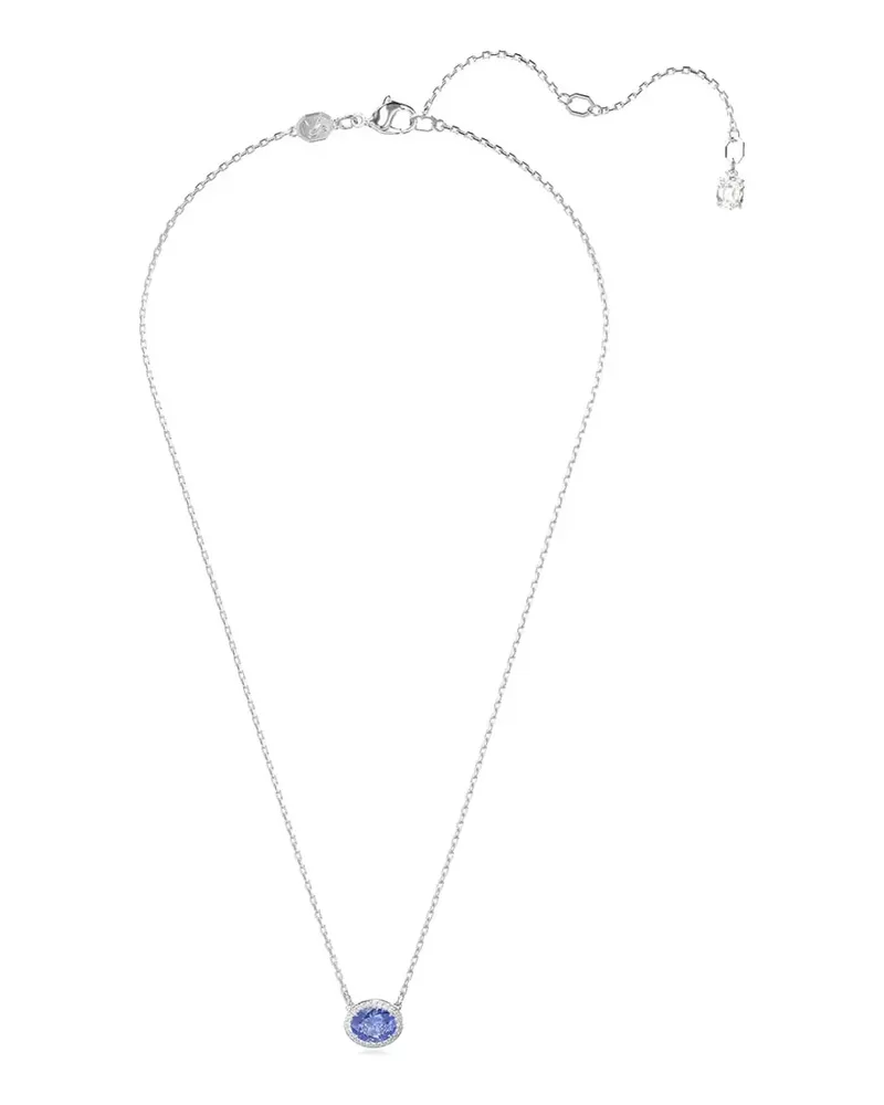 Swarovski Constella Halskette mit ovalem Anhänger - Silber Silber