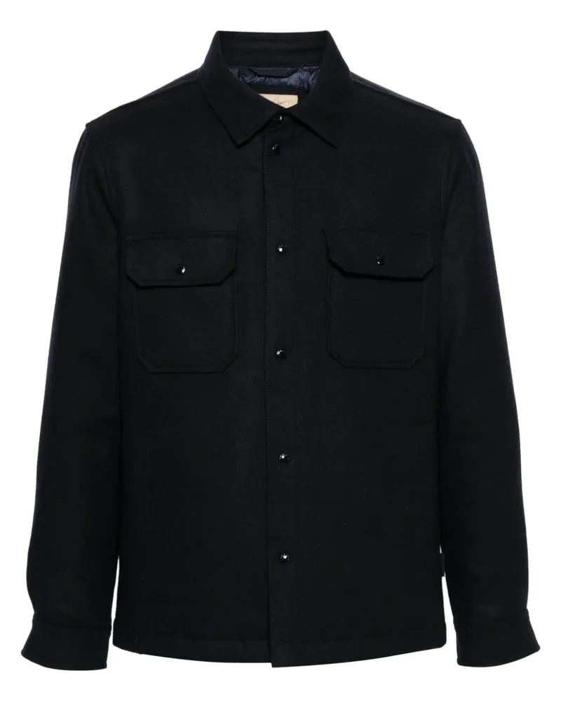 Woolrich Alaskan Hemdjacke - Blau Blau