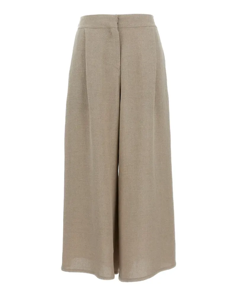 Dušan elasticated palazzo pants - Nude Nude