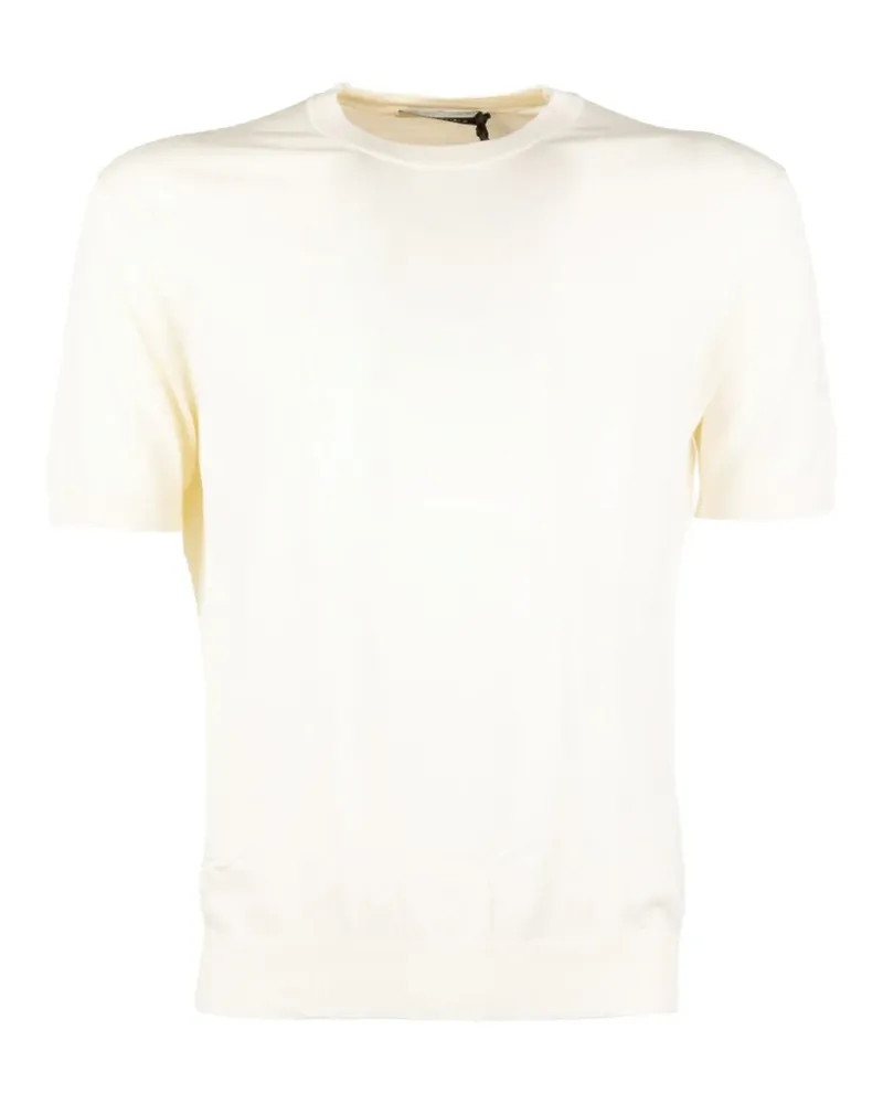 Brooksfield short-sleeve crew-neck T-shirt - Nude Nude