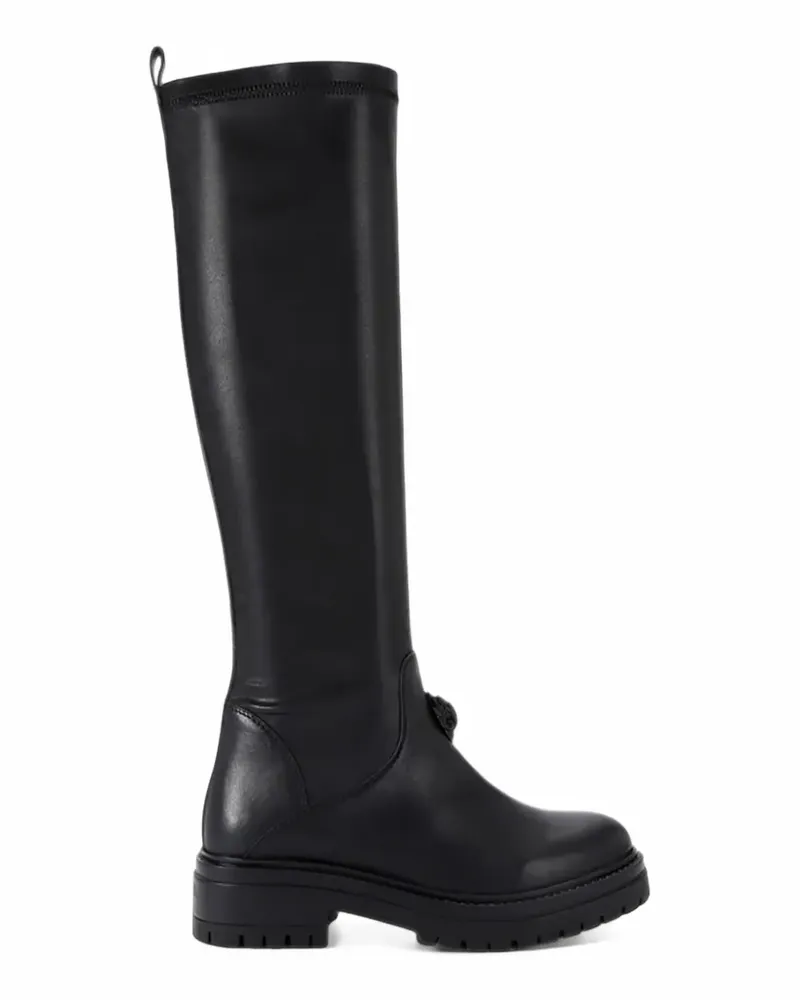 Kurt Geiger Soar Stiefel mit Adler - Schwarz Schwarz