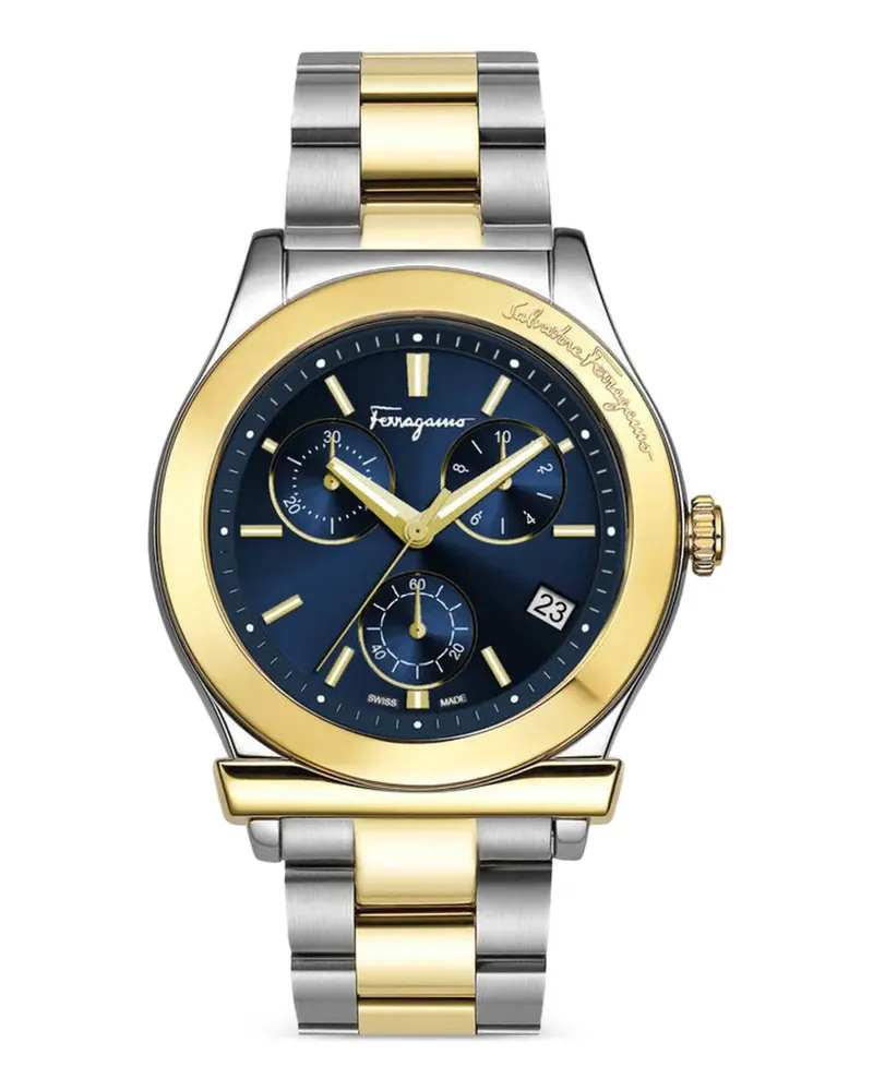Ferragamo 1898 Chrono 42mm watch - Blau Blau