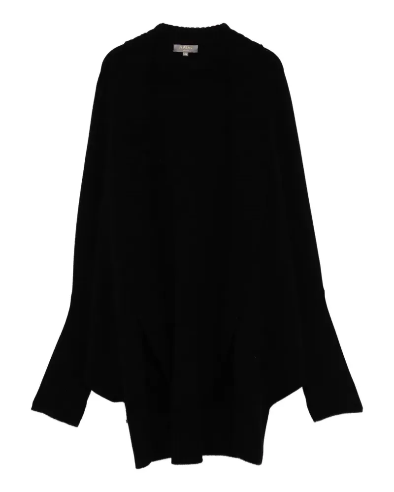 N.Peal Cocooning Cardigan - Schwarz Schwarz