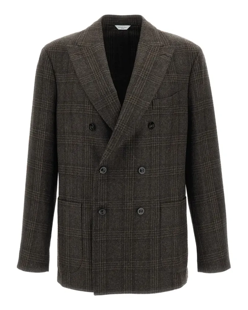 Boglioli Doppelreihiger Blazer - Braun Braun