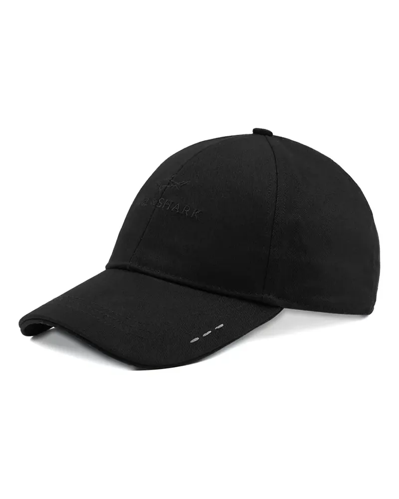 Paul & Shark logo-embroidered baseball cap - Schwarz Schwarz