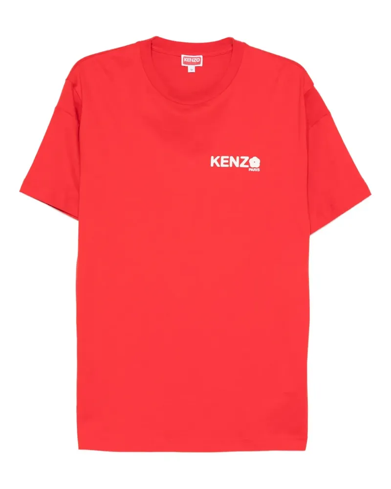 Kenzo T-Shirt mit Logo-Detail - Rot Rot