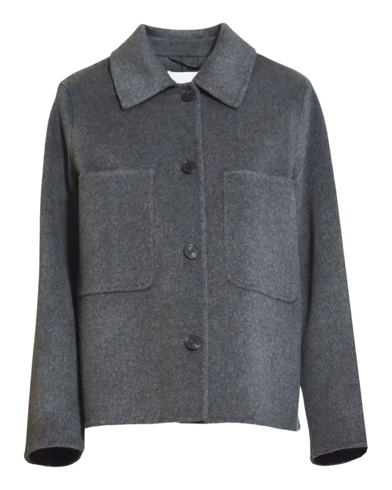 SOLOTRE buttoned pocket jacket - Grau Grau
