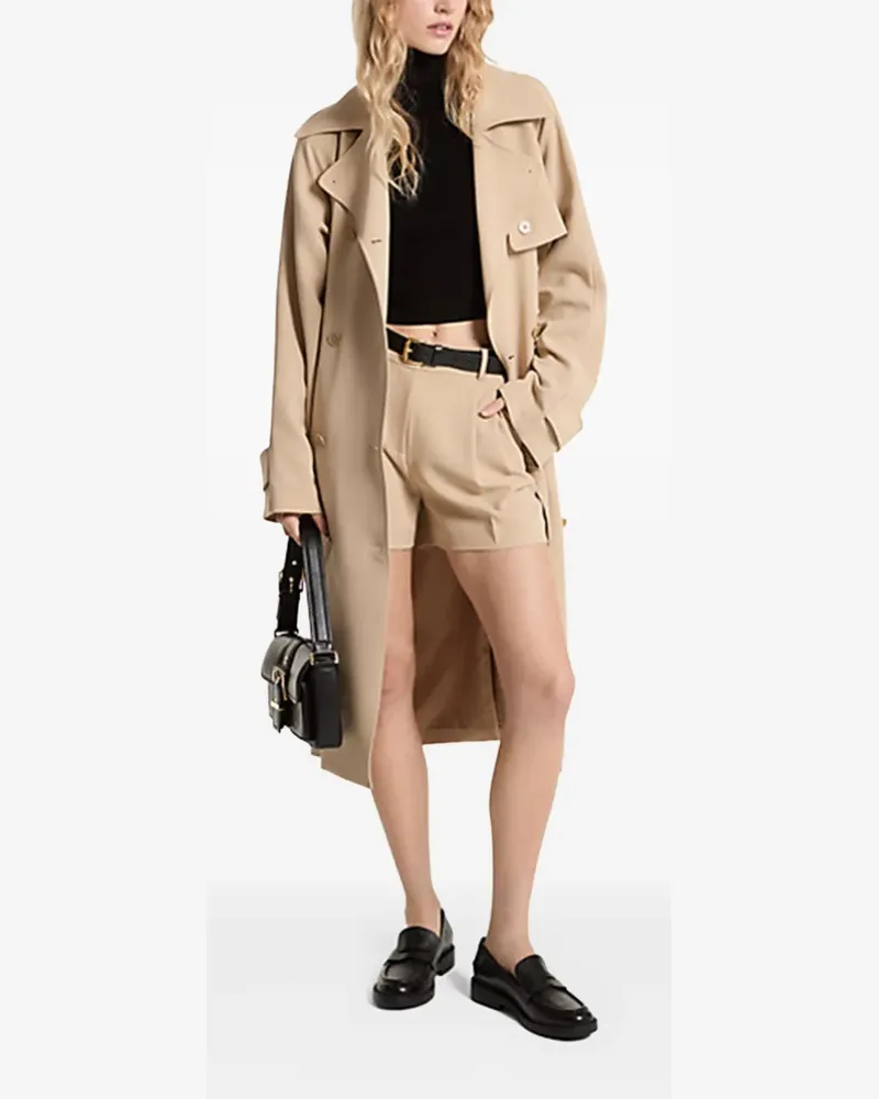 Michael Kors Trenchcoat mit Gürtel - Nude Nude