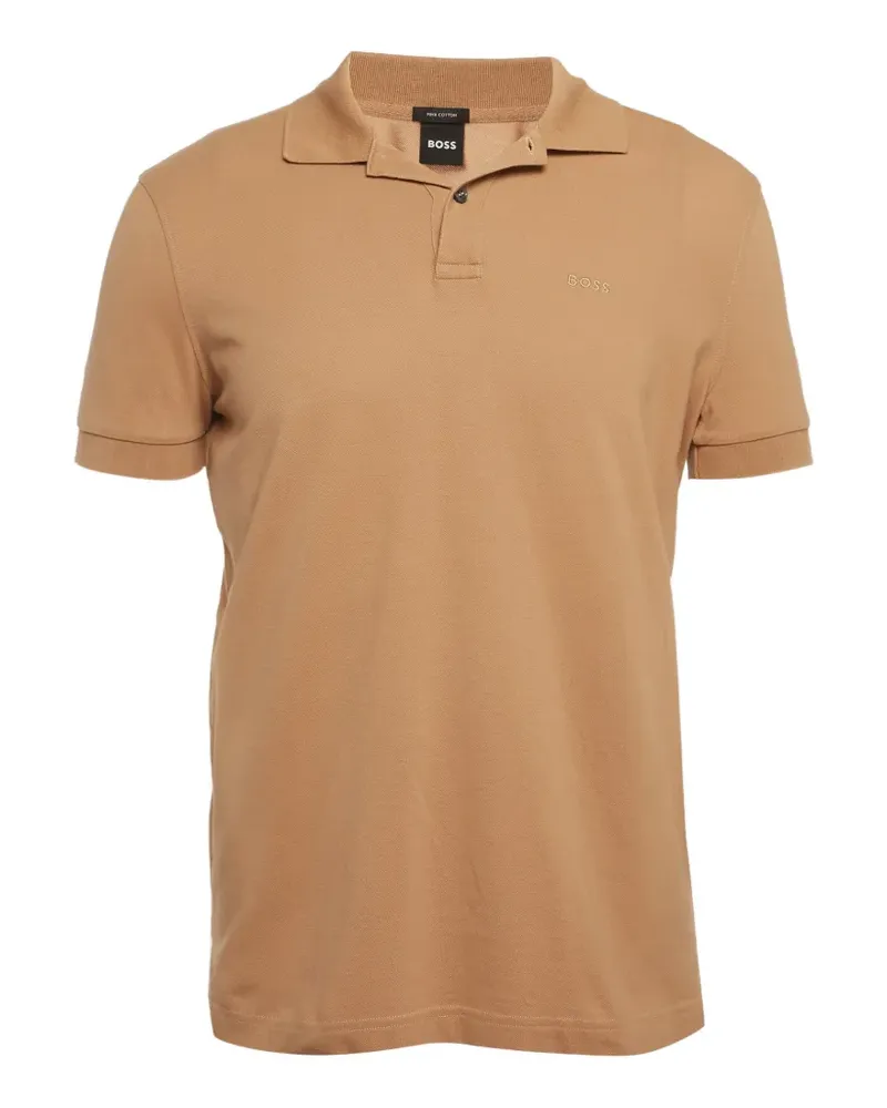 HUGO BOSS Piqué-Poloshirt - Nude Nude