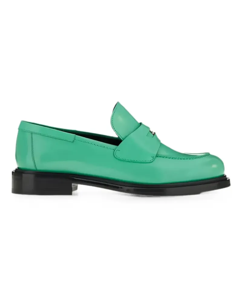 Ferragamo Klassische Penny-Loafer - Grün Grün