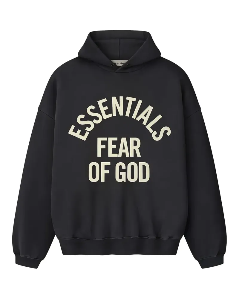 Fear of God Campus 90s Hoodie mit grafischem Print - Schwarz Schwarz