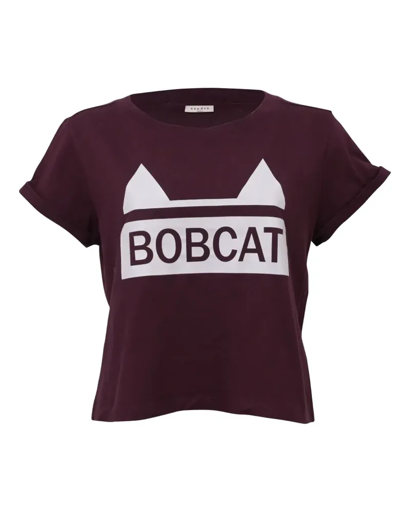 Sandro Bobcat T-shirt - Rot Rot