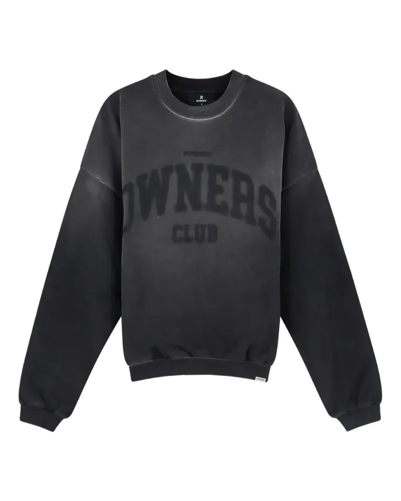 REPRESENT Owners Club logo-print sweatshirt - Schwarz Schwarz