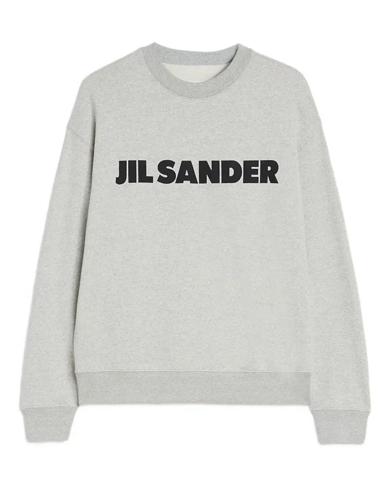 Jil Sander Sweatshirt mit Logo - Grau Grau