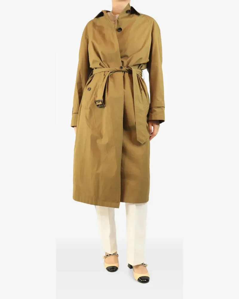 Margaret Howell Trenchcoat mit Knopfverschluss - Nude Nude