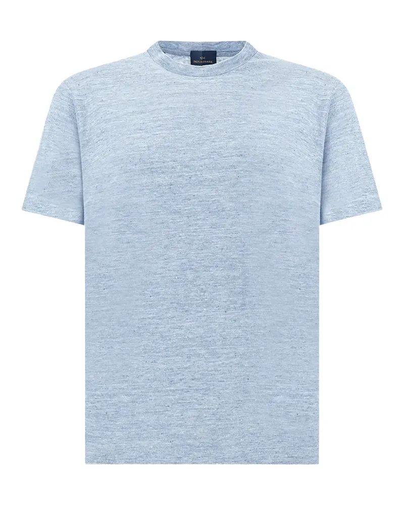 Paul & Shark linen jersey T-shirt - Blau Blau