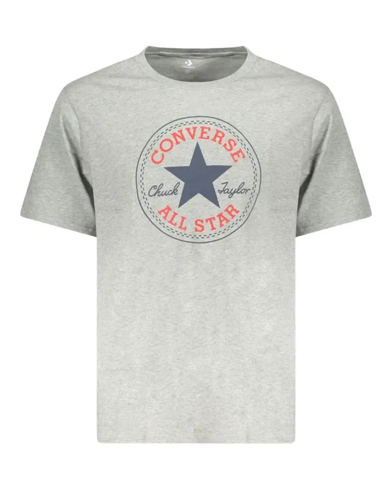 Converse Chuck Taylor T-Shirt mit Logo - Grau Grau