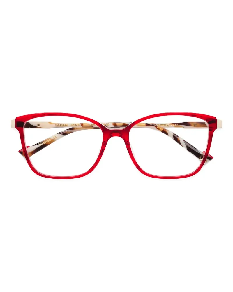 Etnia Barcelona Sajonia square frame glasses - Rot Rot