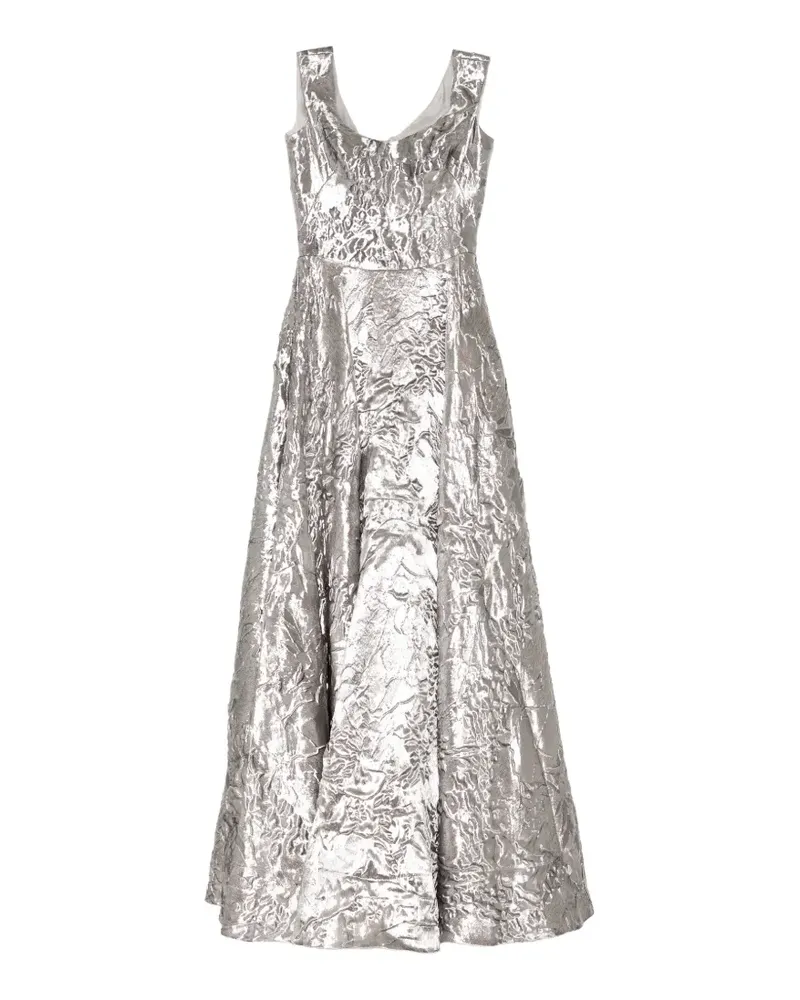 Isabel Sanchís Kanjaa Maxikleid - Silber Silber