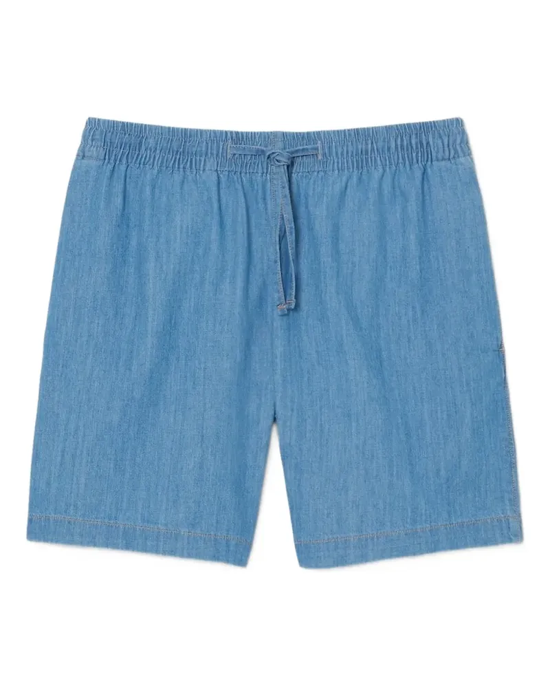 Lacoste drawstring elasticated-waistband shorts - Blau Blau
